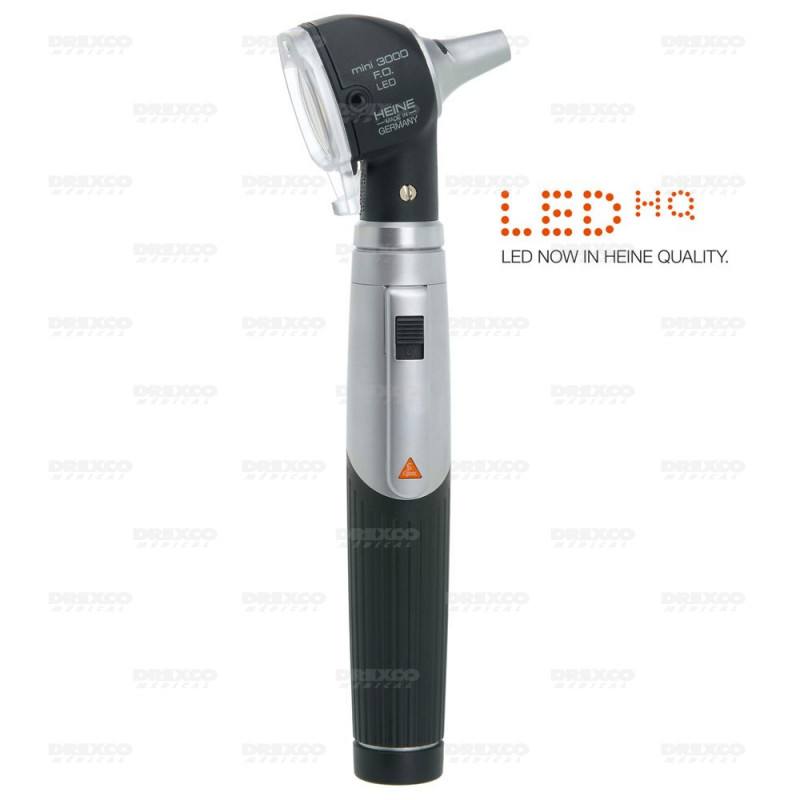 OTOSCOPE MINI 3000 FIBRE OPTIQUE À LED HEINE | Otoscopes